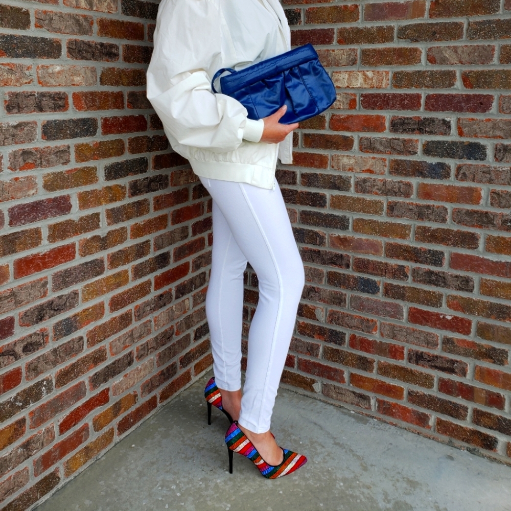 FABULOUS 80s puffy clutch